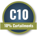 C10 - 10% Curtailments